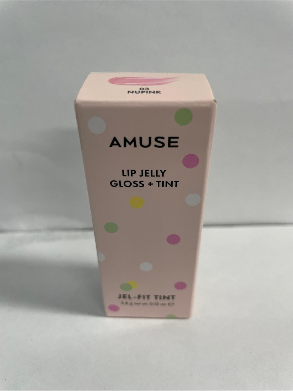 Muse Lip Jelly Gloss + Tint — Light Pink Dot Packaging